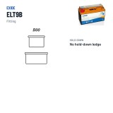 Batería de moto Exide ELT9B 12V 3Ah 190A Li-Ion | baterias.com