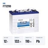 Batterie de traction GNB Marathon FT12110 12V 132Ah