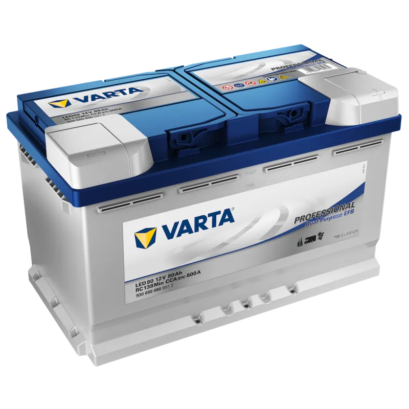 Batería Varta LED80 80Ah VARTA - 1