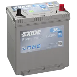 Exide EA386. batteria di avviamento Exide 38Ah 12V