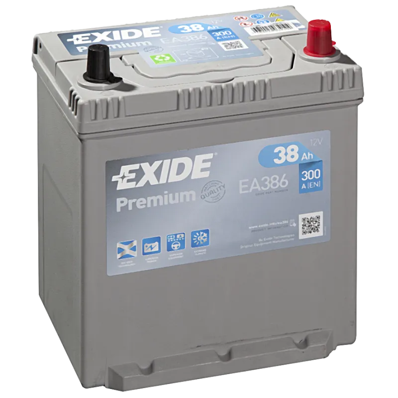 Batteria Exide EA386 38Ah EXIDE - 1