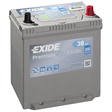 Bateria Exide EA386 38Ah EXIDE - 1