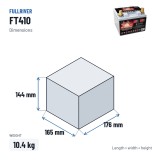 Batteria nautica Fullriver FT410 12V 28Ah 410A AGM – dimensioni 165 × 176 × 144 mm
