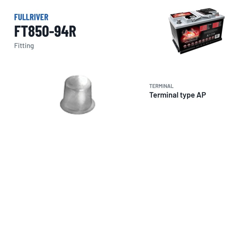 Marine battery Fullriver FT850-94R 12V 85Ah 850A AGM