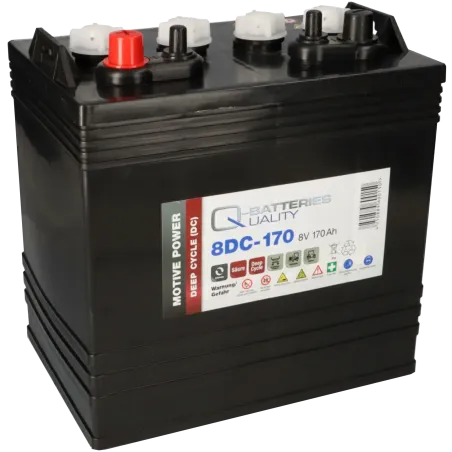 Batterie Q-battery 8DC-170 170Ah Q-battery - 1