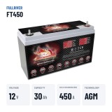 Bootsbatterie Fullriver FT450 12V 30Ah 450A AGM – wichtigste Daten
