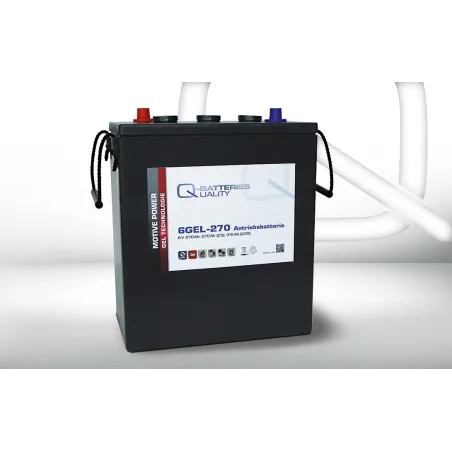 Batteria Q-battery 6GEL-270 270Ah Q-battery - 1