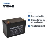 Marine battery Fullriver FFD100-12 12V 100Ah 650A AGM – recommended uses