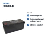 Batería náutica Fullriver FFD200-12 12V 200Ah 1300A AGM – usos recomendados