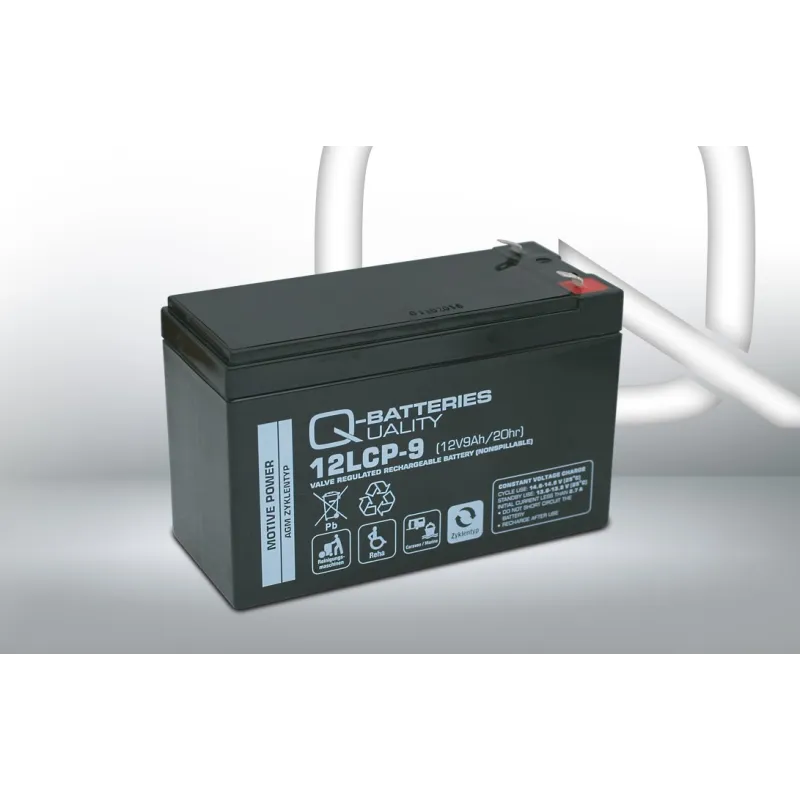 Batterie Q-battery 12LCP-9 9Ah Q-battery - 1