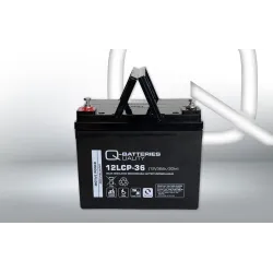 Q-battery 12LCP-36. Battery for power reserve Q-battery 36Ah 12V