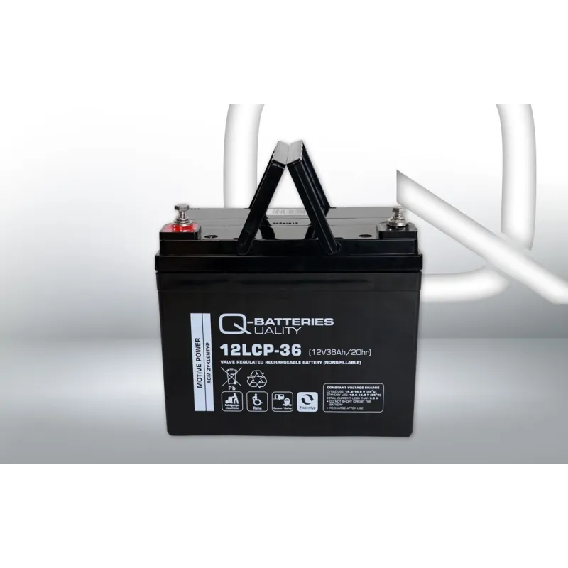 Batterie Q-battery 12LCP-36 36Ah Q-battery - 1