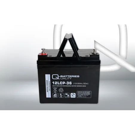 Batterie Q-battery 12LCP-36 36Ah Q-battery - 1