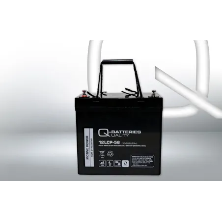 Batterie Q-battery 12LCP-56 56Ah Q-battery - 1
