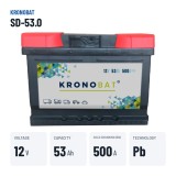 Autobatterie Kronobat SD-53.0 12V 53Ah 500A – wichtigste Daten