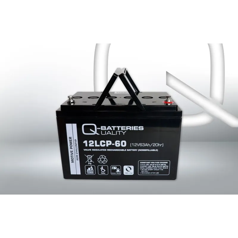 Bateria Q-battery 12LCP-60 63Ah Q-battery - 1