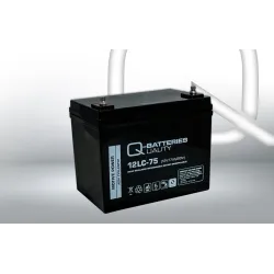 Q-battery 12LC-75. Battery for power reserve Q-battery 77Ah 12V