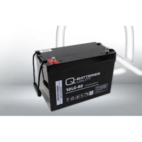 Q-battery 12LC-92. Batterie pour la réserve de marche Q-battery 93Ah 12V