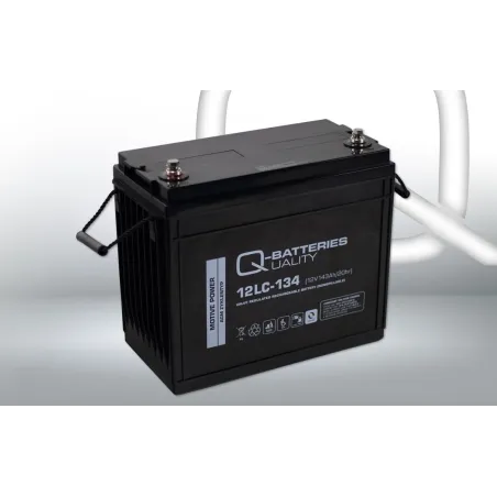 Battery Q-battery 12LC-134 143Ah Q-battery - 1