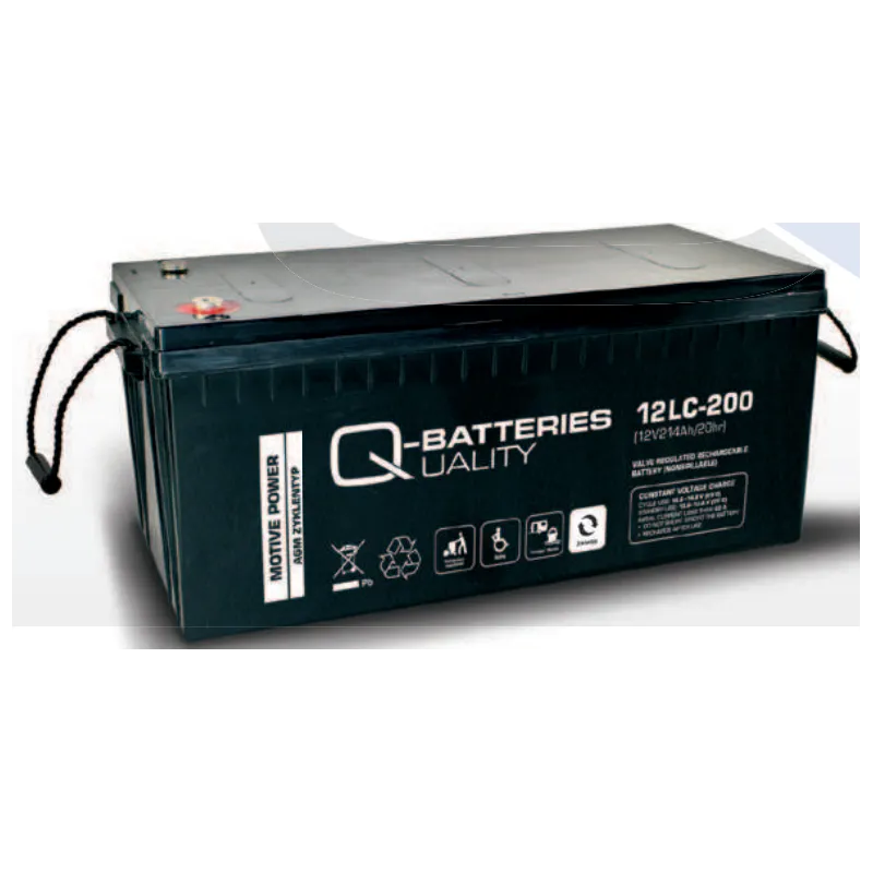 Batterie Q-battery 12LC-200 214Ah Q-battery - 1