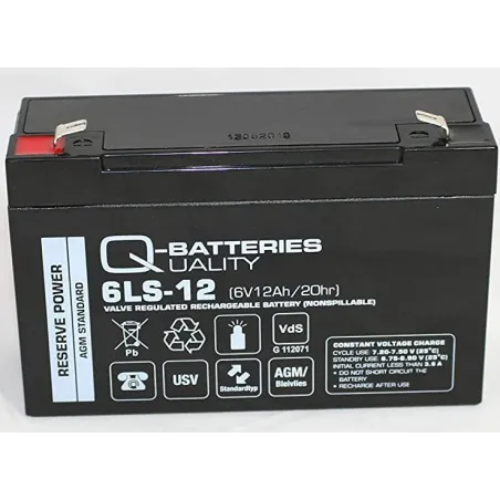 Batería Q-battery 6LS-12 12Ah Q-battery - 1