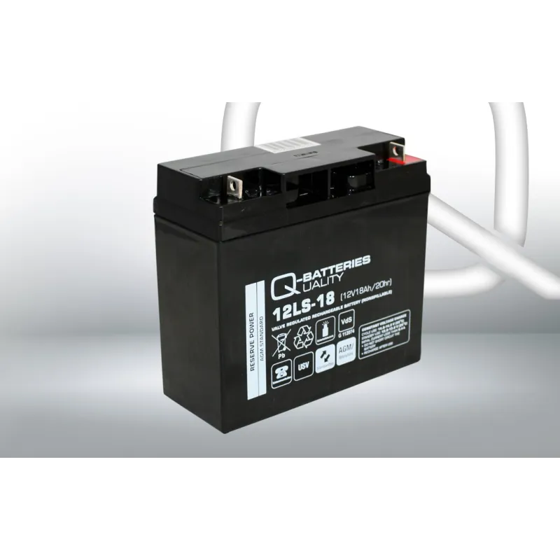 Q-Batterie 12LS-18 12V 18Ah batteria al piombo / AGM con VdS