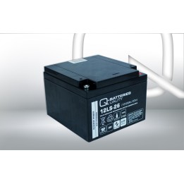 Stationary UPS battery Q-battery 12LS-26 12V 26Ah AGM