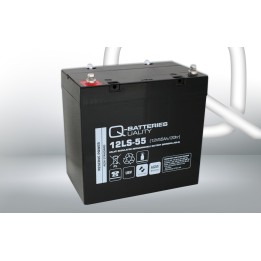 Batería Q-battery 12LS-55 55Ah - 1