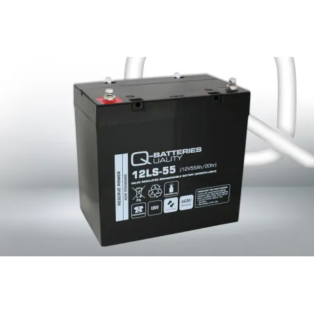 Batterie Q-battery 12LS-55 55Ah Q-battery - 1