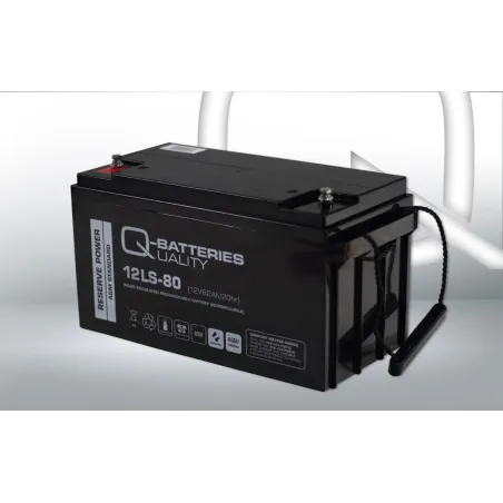 Batterie Q-battery 12LS-80 82Ah Q-battery - 1