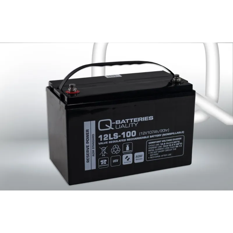 Batteria Q-battery 12LS-100 107Ah Q-battery - 1