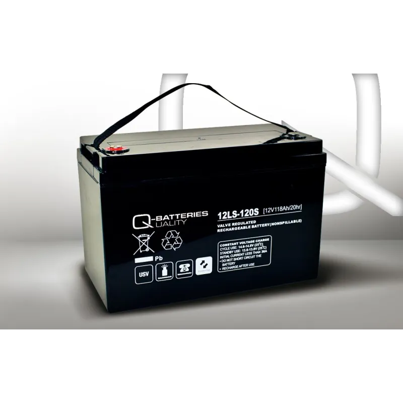 Q-battery 12LS-120S. Batterie für Gangreserve Q-battery 118Ah 12V