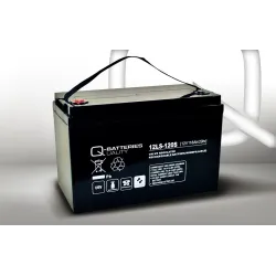 Q-battery 12LS-120 M8. Batería para reserva de energía Q-battery 126Ah 12V