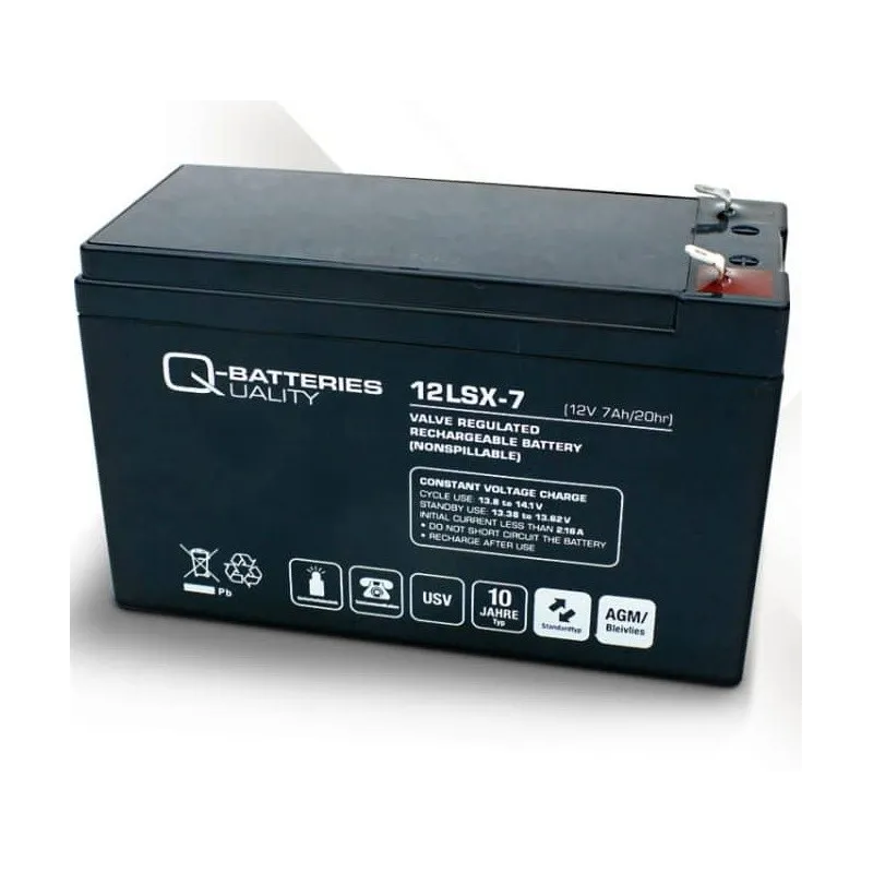 Batteria Q-battery 12LSX-7 F1 17Ah Q-battery - 1