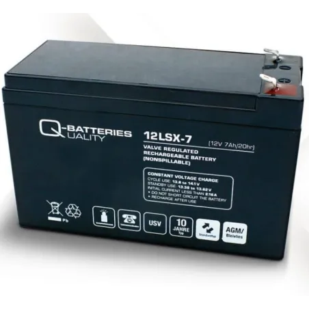 Batería Q-battery 12LSX-7 F1 17Ah Q-battery - 1