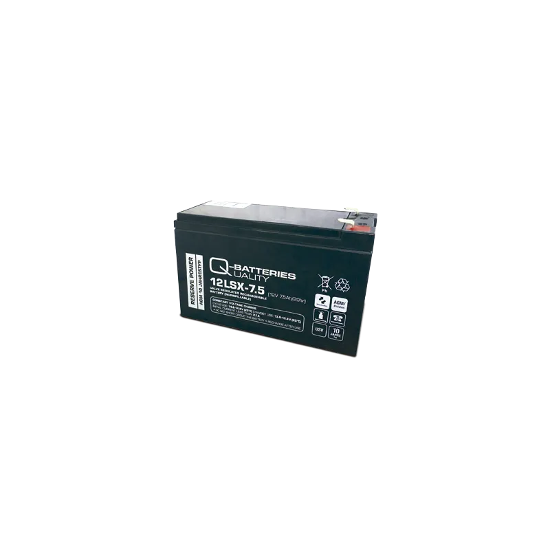 Batería Q-battery 12LSX-7.5 F2 24Ah Q-battery - 1