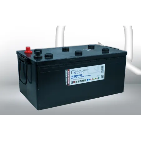 Battery Q-battery 12SEM-225 225Ah Q-battery - 1