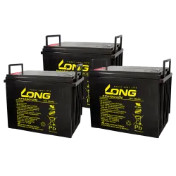 Long KPH105-12AN. batterie pour appareils électroniques Long 105Ah 12V
