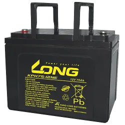 Long KPH75-12NE. batterie pour appareils électroniques Long 75Ah 12V