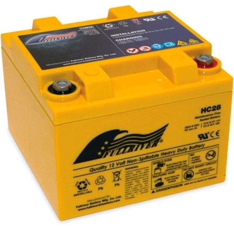 Batería Fullriver HC28 28Ah 410A 12V Hc FULLRIVER - 1