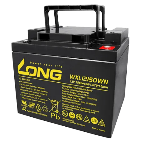 Long WXL12150WN. Batteria per UPS Long 45Ah 12V