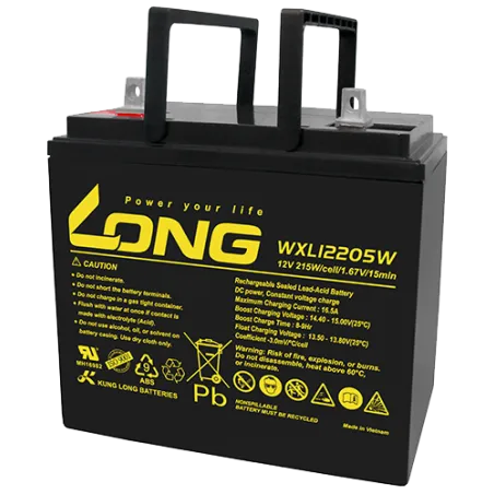 Battery Long WXL12205W 55Ah Long - 1