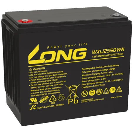Bateria Long WXL12550WN 140Ah Long - 1