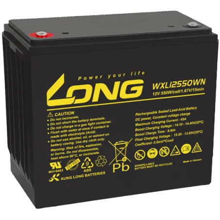 Batteria Long WXL12550WN 140Ah Long - 1