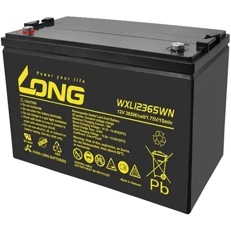 Long WXL12365WN. Bateria para UPS Long 95Ah 12V