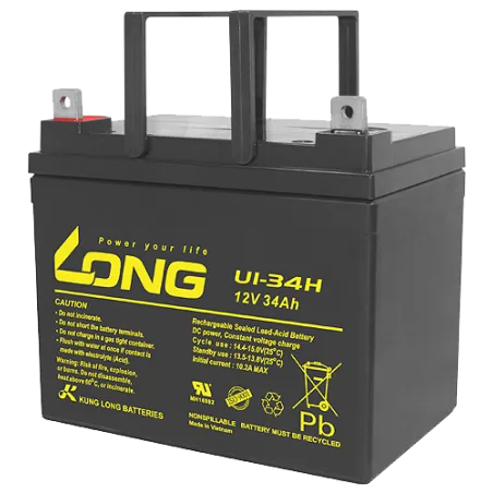 Bateria Long U1-34H 34Ah Long - 1