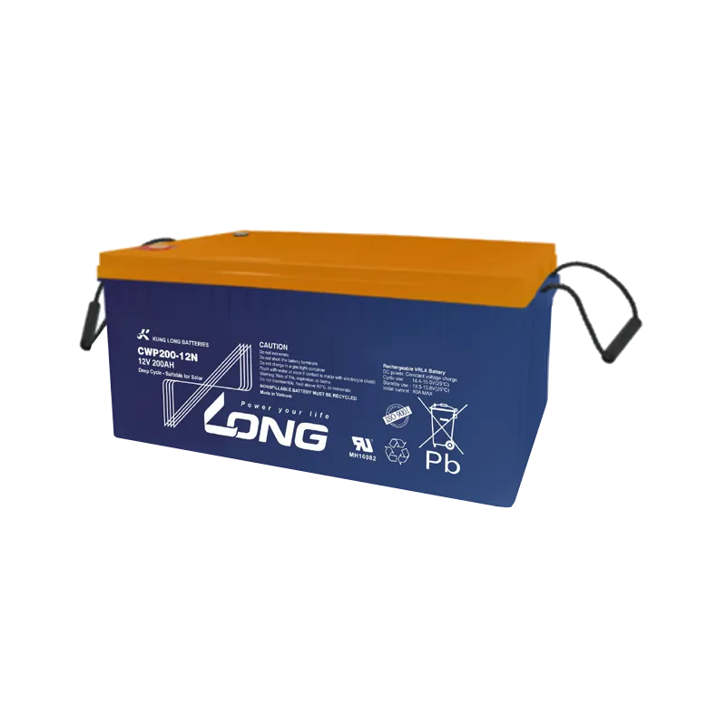 Long CWP200-12N. Batería para aplicación solar Long 200Ah 12V