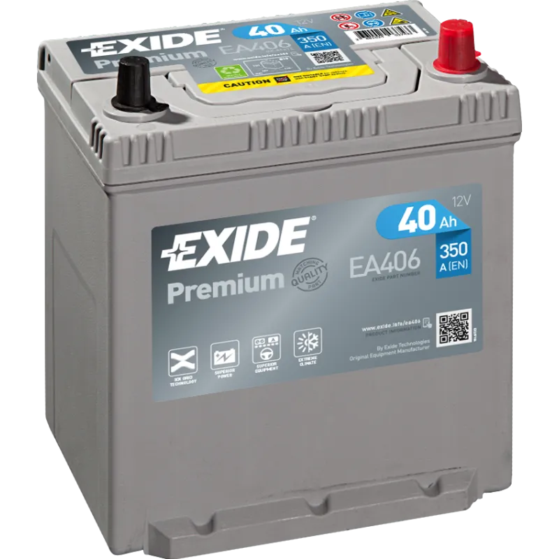 Battery Exide EA406 38Ah EXIDE - 1