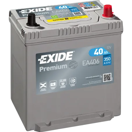 Batería Exide EA406 38Ah EXIDE - 1