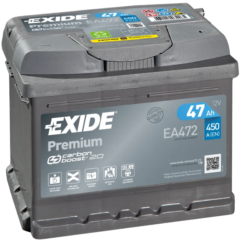 Batterie Exide EA472 47Ah EXIDE - 1